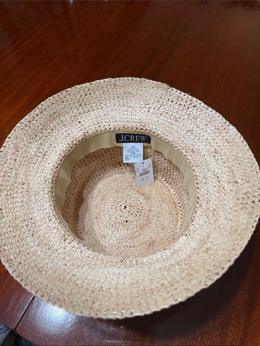 NWT Raffia bucket hat - Picture 5 of 8